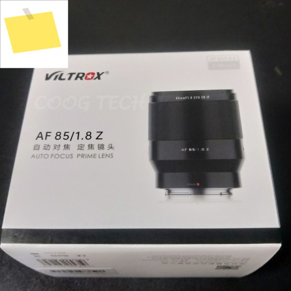 VILTROX 85mm F1.8 II 렌즈 자동 초점 인물 풀프레임 소니 E, 니콘 Z, 후지 X, XF 마운트 카메라 Z7 호환 제품 이미지