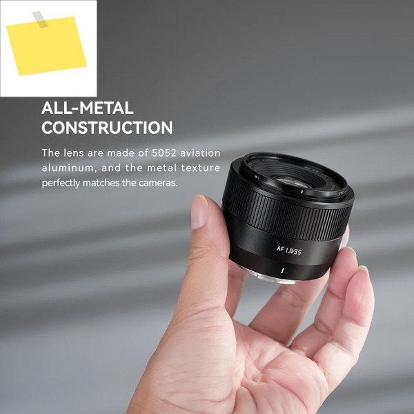 TTArtisan 자동 35mm F1.8 II Fuji XT30 Sony E A7RIII용 AF가 있는 APS-C 미러리스 카메라용 대형 조리개 렌즈 제품 이미지