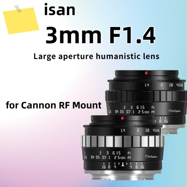 TTArtisan 23mm F1.4 렌즈 Fuji X XT-100, Nikon Z Z50 ZFC, Sony E A6600, Olympus E-M5 M43 마운트 호환 - 고속 MF 제품 이미지