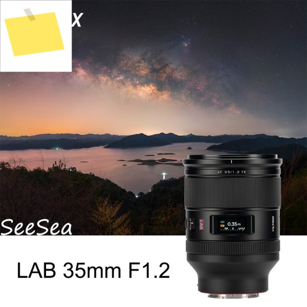 VILTROX 35mm F1.2 LAB 자동 초점 풀프레임 렌즈 소니 e 마운트 FX30 ZV-E10 A7RⅤA7CR A7CII a6600 A9 니콘 Z 제품 이미지