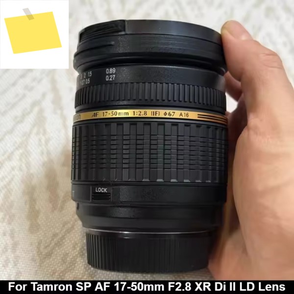 95% 새것 SP AF 17-50mm F2.8 XR Di II LD A16 탐론 렌즈 캐논, 니콘 DSLR 카메라용 제품 이미지