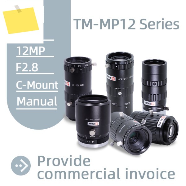 ZLKC 매크로 렌즈 산업용 카메라 1.1 인치, 16mm, 23 12 메가픽셀 C 마운트, F2.8 FA 제품 이미지