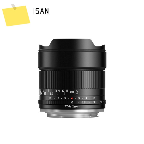 Sony E Fuji X Nikon Z Canon RF M43 마운트용 TTArtisan APS-C 10mm F2 ASPH 미러리스 카메라 렌즈 제품 이미지
