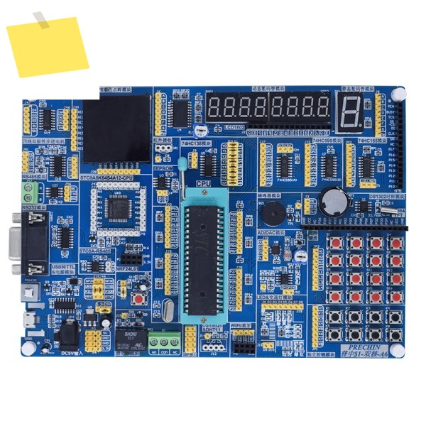 51 마이크로컨트롤러 개발 보드, AVR 학습 STM32 실험 Stc89c52 키트 제품 이미지