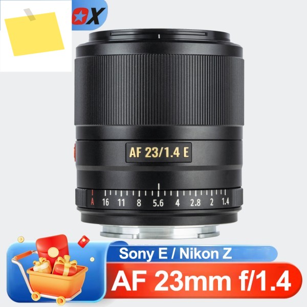 Viltrox AF 23mm F1.4 자동 초점 렌즈 대구경 인물 사진 광각 소니 E, 니콘 Z 호환 제품 이미지
