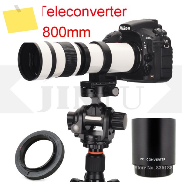 JINTU 420-1600mm f8.3 망원 줌 렌즈 수동 초점 소니 E-마운트 미러리스 카메라용 A7 A6000 제품 이미지