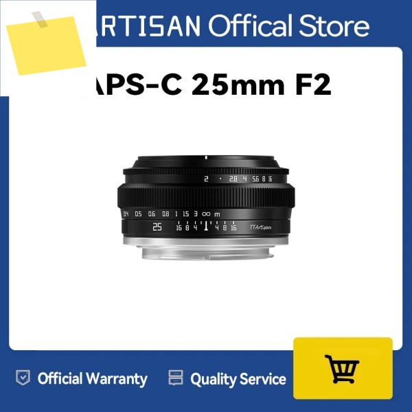 TTArtisan 25mm F2 카메라 렌즈 소니 E 마운트 a6400, 후지필름 XA XT4 XT30, 캐논 M50 R7 R10, 파나소닉, 올림푸스 M43, 니콘 Z30 호환 제품 이미지