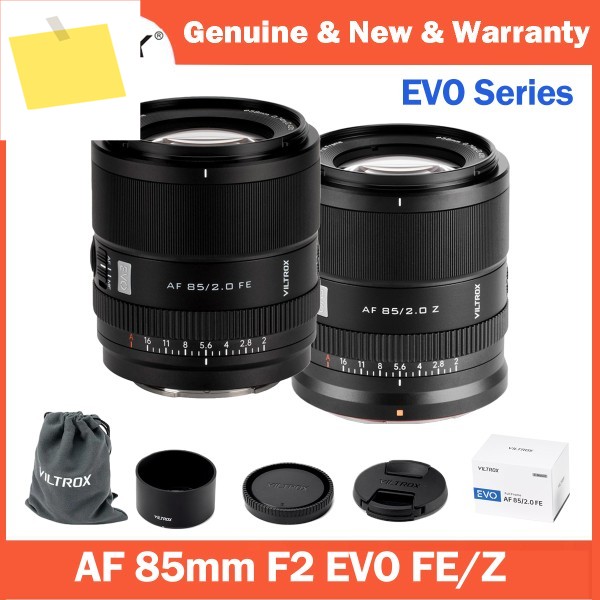 NEW Viltrox 85mm F2.0 EVO FE 풀프레임 자동 초점 중형 망원 렌즈 소니 마운트 A7IV ZV-E1 FX3 A9III 제품 이미지