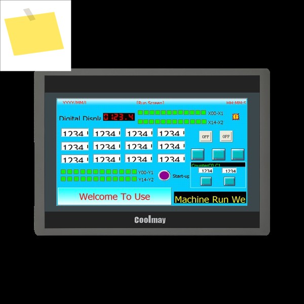 Coolmay 10인치 HMI TK8100H 1024800 해상도 터치스크린 산업용 모니터 제품 이미지