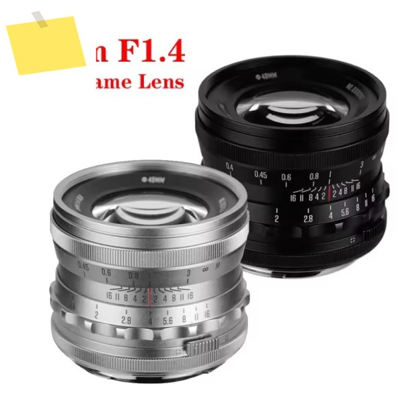 브라이트인 스타 MF 35mm F1.4 풀프레임 수동 초점 렌즈 미러리스 카메라 소니 E, 후지 XF, 니콘 Z, 캐논 RF L-마운트용 제품 이미지