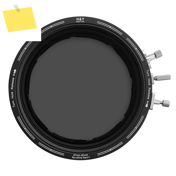 H&Y RevoRing MarkII 가변 중립 밀도 + 원형 편광판 필터 카메라 렌즈 ND CPL VND3-1000 제품 이미지