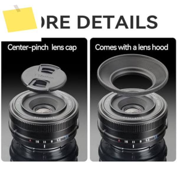 TTArtisan 14mm F3.5 자동 초점 렌즈 APS-C 광각 팬케이크 소니 E, 후지 X 마운트 미러리스 카메라 A5000 용 제품 이미지