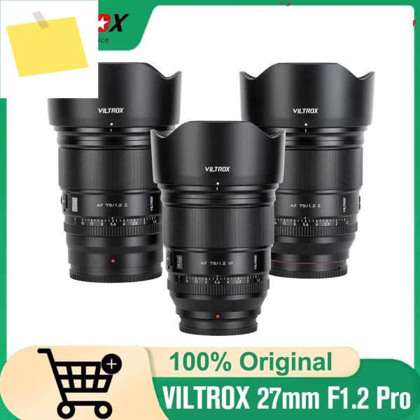 Fuji XF Sony E Nikon Z 대형 조리개 APS-C 자동 초점 렌즈용 VILTROX 27mm F1.2 Pro 카메라 프라임 제품 이미지