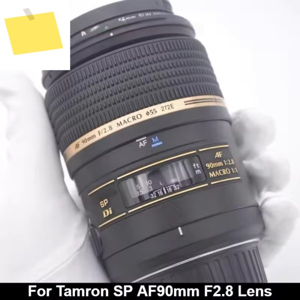 95% 새것 같은 고정 초점 매크로 렌즈 탐론 SP AF90mm f2.8 Di MACRO1:1(272E)소니, 캐논 EF, 니콘 F 마운트용 제품 이미지
