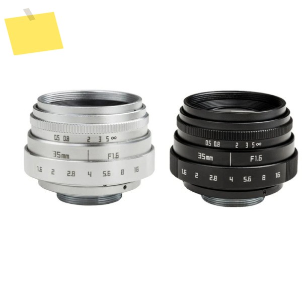 35mm F1.6 대구경 블러드 포트레이트 C-마운트 트랜스퍼 마이크로 싱글 카메라 제품 이미지