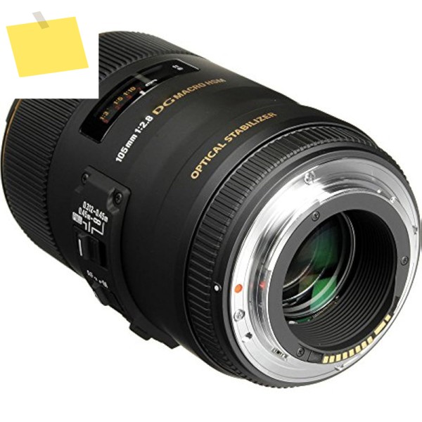 105mm f2.8 EX DG OS HSM 매크로 렌즈 중고 제품 이미지