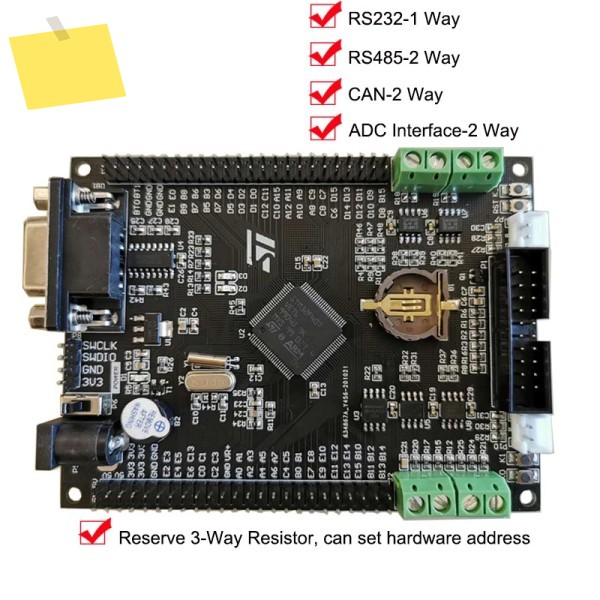 STM32F407VET6 개발 산업용 제어 보드 듀얼 CAN RS485 429VE CortexM4 제품 이미지