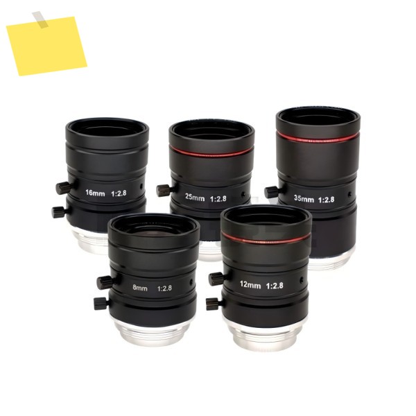 산업용 렌즈, C-마운트, 12 메가픽셀, 11.7 23인치, 초점거리 6mm 저왜곡, 머신 비전 FA 제품 이미지