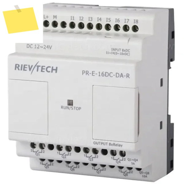 SMS PLC PR-E-16DC-DA-R 프로그래밍 가능 논리 제어 이더넷 모듈 Rievtech 제품 이미지