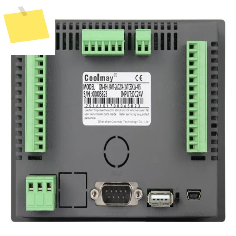 Coolmay 신품 HMIPLC EX3G-70KFH-44MT plc 내장 hmi PT100 센서 컨트롤러 제품 이미지