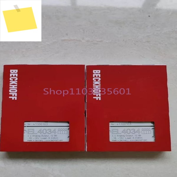 EL4034 EtherCAT 터미널 4채널 아날로그 출력 PLC 모듈 제품 이미지