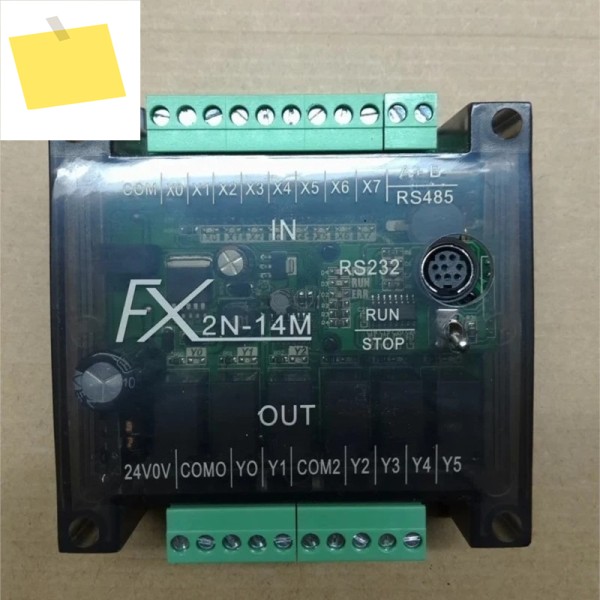 FX2N 14202430404448 MR 릴레이 또는 MT 트랜지스터 PLC 컨트롤러 모듈 보드 RS232 RS485 Modbus RTU 제품 이미지