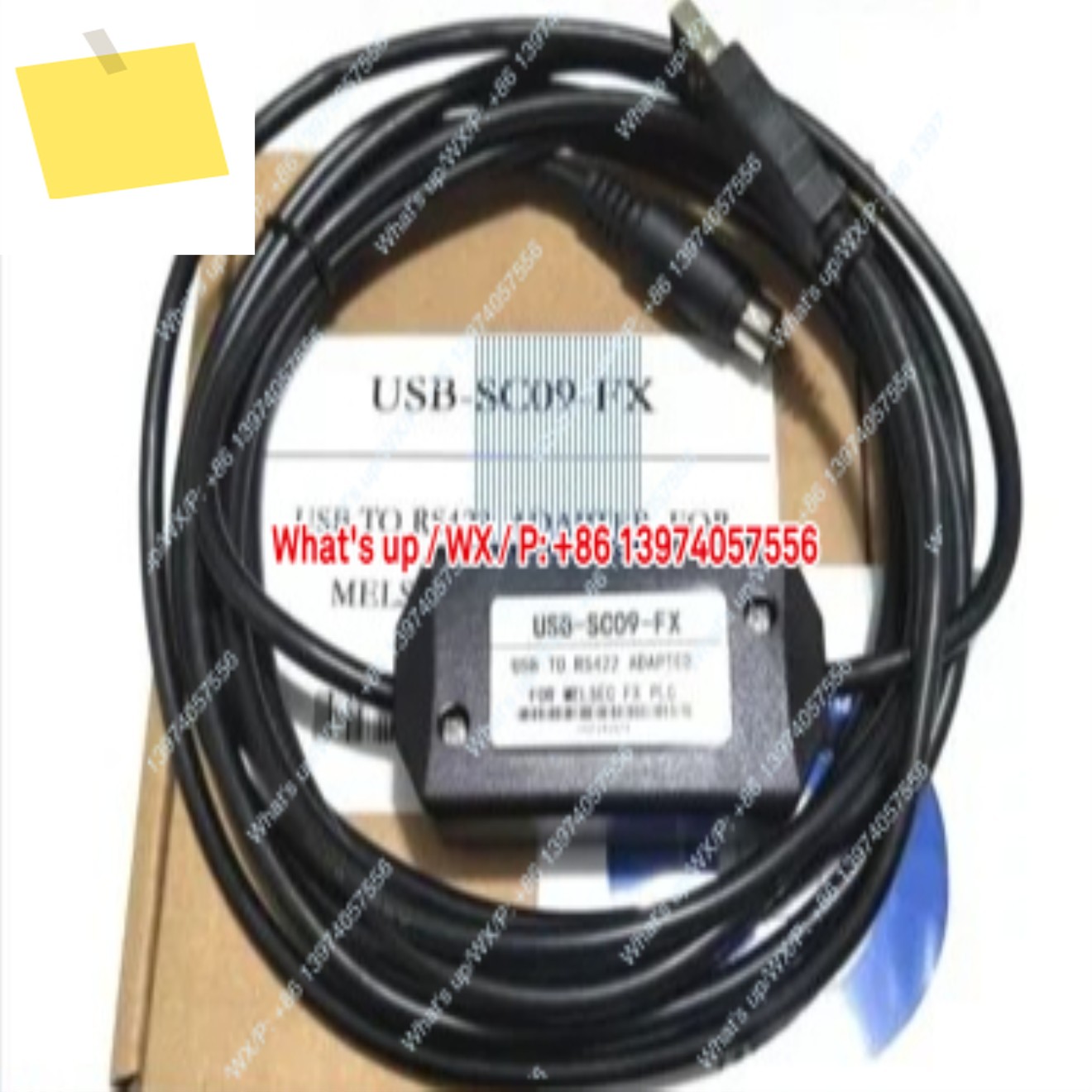 신품 프로그래밍 라인 PLC 다운로드 USB-SC09-FX FX1S FX3U에 적합 제품 이미지