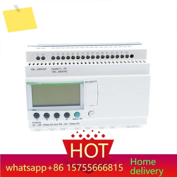슈나이더 SR3B261FU PLC 프로그래머블 컨트롤 로직 모듈 중 제품 이미지