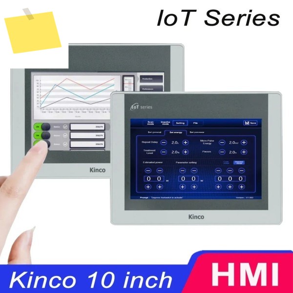 Kinco 10 인치 IoT 시리즈 HMI GT100E 4G WIFI 듀얼 이더넷 신품 휴먼 머신 인터페이스 디스플레이 화면 제품 이미지
