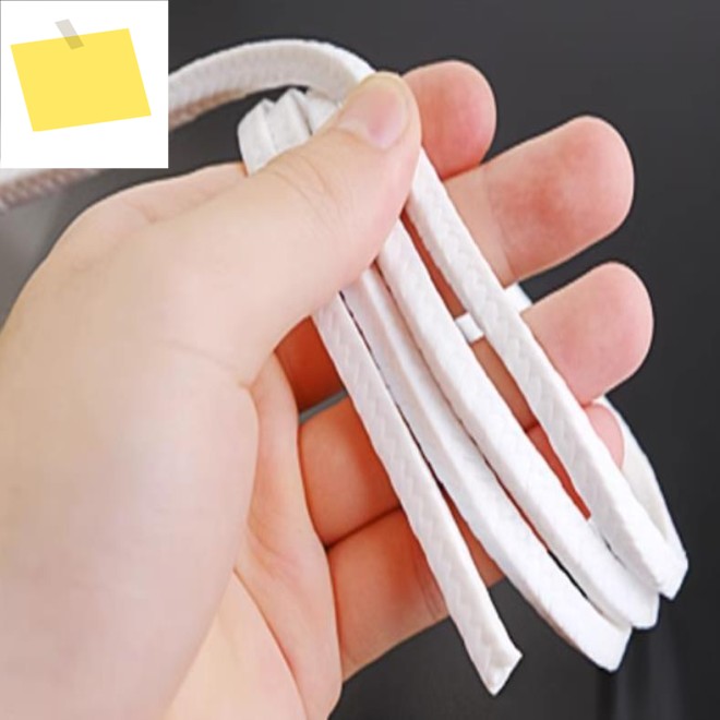 6x6mm 20 미터 PTFE 포장 테트라 플루오로 메탄 코일 로프 펌프 씰 폴리 테프 패딩 오일 디스크 다이나믹 제품 이미지