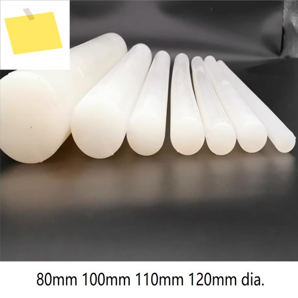 80mm 직경 내열 실리카겔 원형 씰 바 로드 고무 충격 패드 스틱 제품 이미지