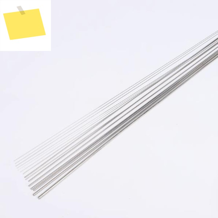 1x500mm 100pcs 초극세 304 스테인레스 스틸 스트레이트 로드 SUS 와이어 스프링 파인 제품 이미지
