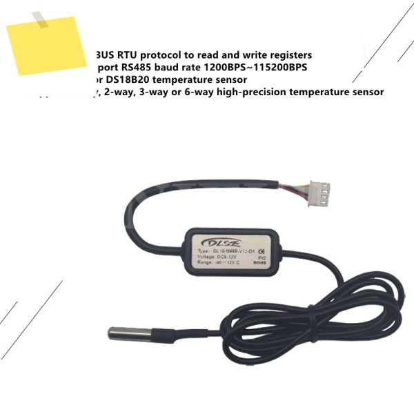 DL10-M485 직렬 포트 온도 트랜스미터 센서, Modbus 산업용 방수, 고정밀 제품 이미지