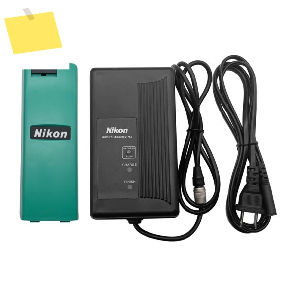 Nikon DTM-302 토탈 스테이션용 Q75E 충전기가 포함된 신품 7.2v 3800mAh BC-65 배터리 제품 이미지