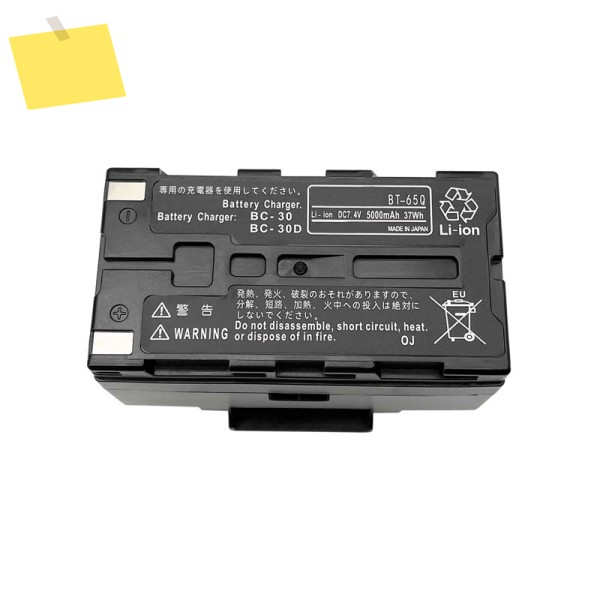 BT-65Q GTS 750 토탈 스테이션 측량 계기용, 배터리, 7.4V 리튬 이온 외부 충전식 제품 이미지