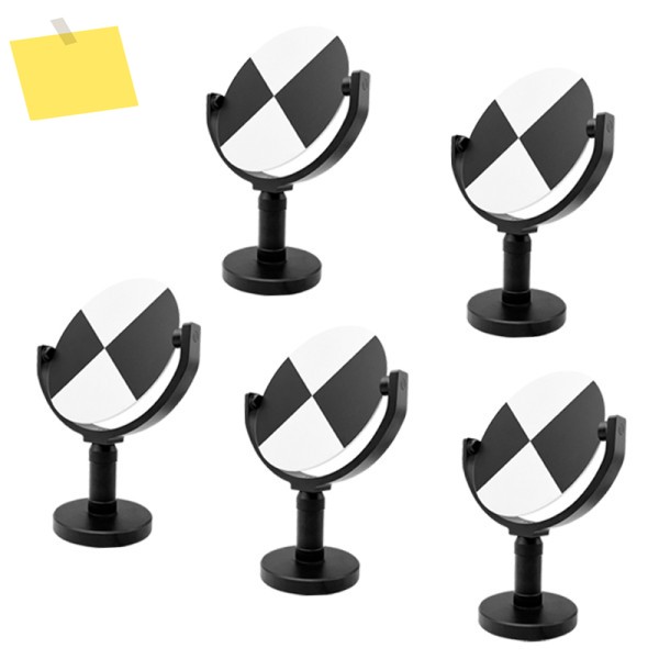 Faro 레이저 트래커 155mm 흑백 타겟 용 마그네틱베이스가있는 5PCS 조정 가능한 틸팅 스캐너 6 인치 제품 이미지