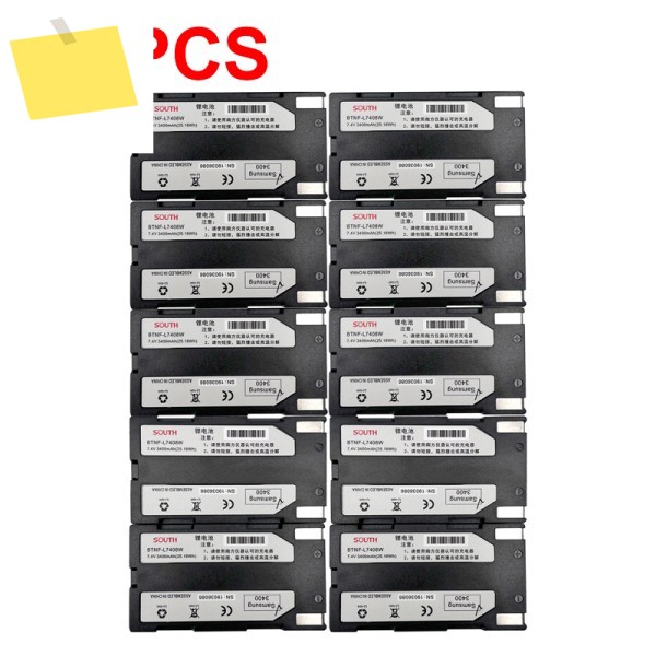 10개 GPS RTK 7.4V 3400mAh BT-L7408W 배터리 South S82 Ruide R90i R6 Kolida K5 K9 샌딩 T66 측량 장비용 제품 이미지