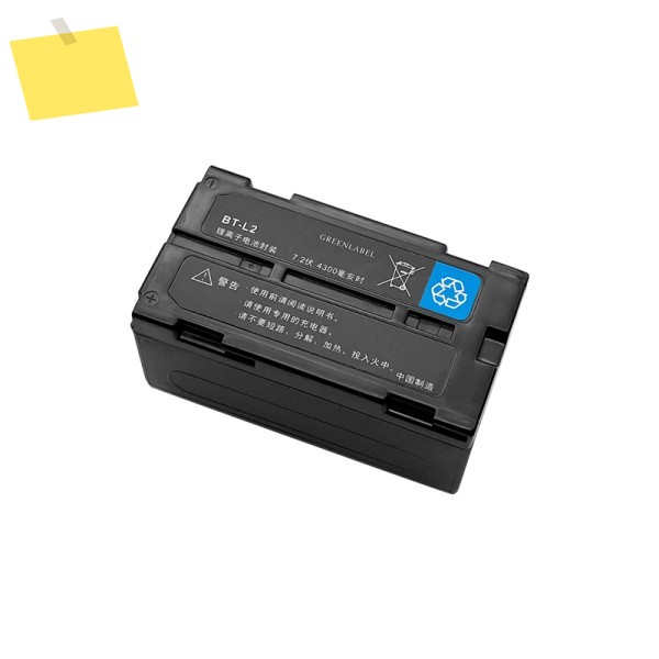 토탈 스테이션 OS ES-600G BT-L2 리튬 이온 그린 라벨 배터리 GPS 4300mAh 7.2V 검정색 제품 이미지