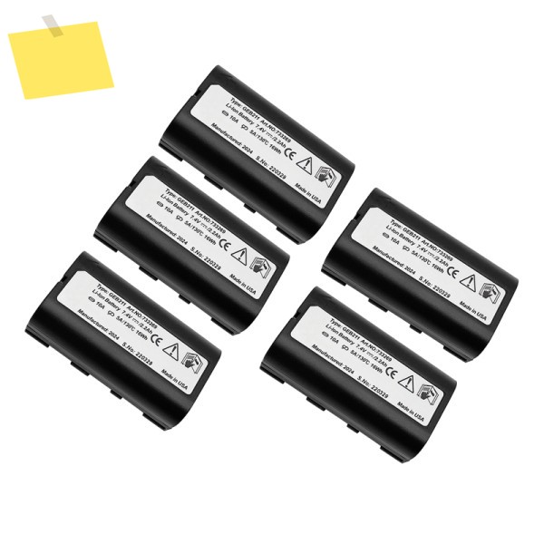 RX900 시리즈 컨트롤러, 및 안테나, 빌더 Flexline 토탈 스테이션용 5PCS GEB211 리튬 이온 배터리 제품 이미지