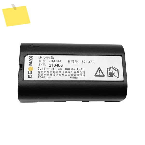 Geomax Zenith15 GEOMAX 토탈 스테이션 조사 7.4V 3100m 검정색 고품질 도매용 새 리튬 이온 ZBA600 배터리 제품 이미지