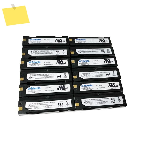 Trimble RTK 배터리 용 6pcs 3400mAh 7.4V 54344 5700 MT1000 R7 R8 측량 장비 제품 이미지