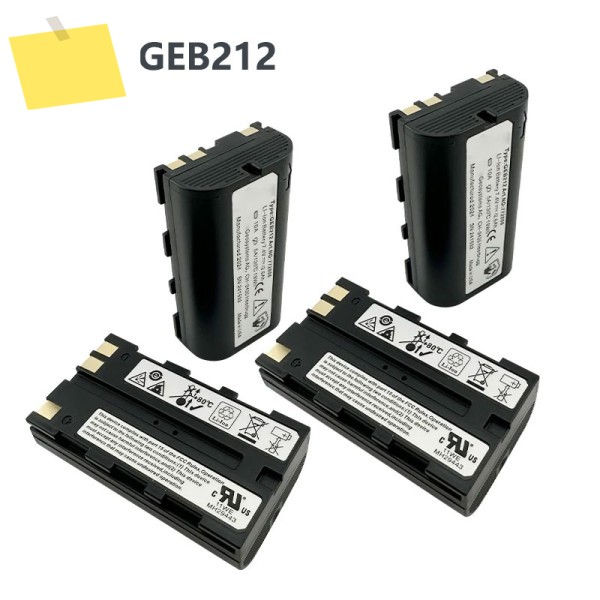 ATX1200 토탈 스테이션 충전식용 GEB212 배터리 4개 제품 이미지