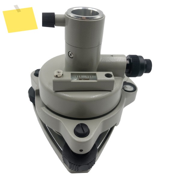 Trimble Pentax Nikon 및 기타 브랜드 토탈 스테이션 프리즘 어댑터광학 플럼멧 포함용 있는 회색 3족 삼각대 제품 이미지