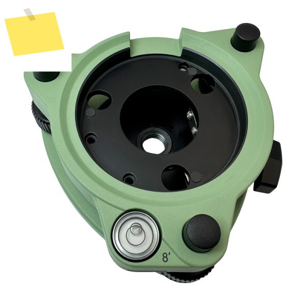 라이카 토탈 스테이션용 광학 플럼멧이 없는 GDF321 Tribrach Green Geosystems 제품 이미지
