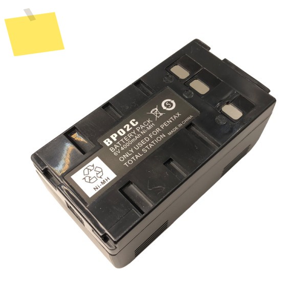 펜탁스 R-322422822 토탈 스테이션 측량 장비용 BP02C 배터리, 6V 4000MAH NI-MH 새제품 제품 이미지