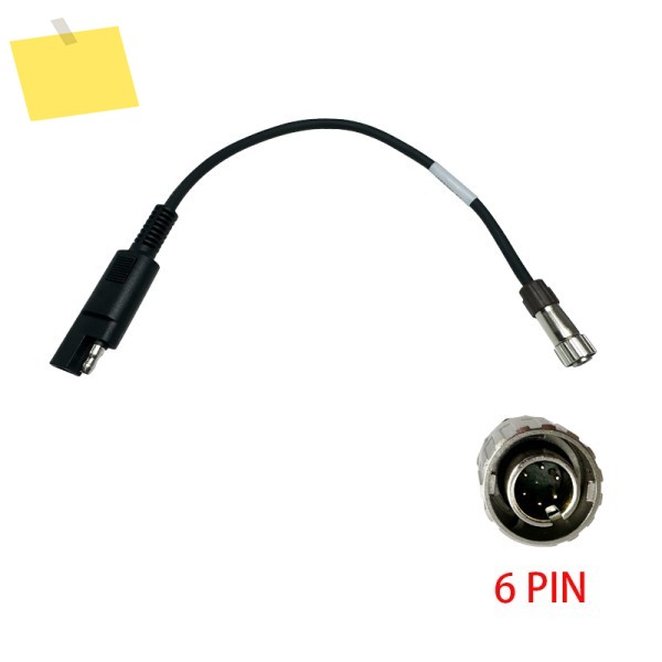 A00307 Topcn GPS RTK Hiper SR SAE 전원 케이블용 6핀 30cm 길이 상품 이미지