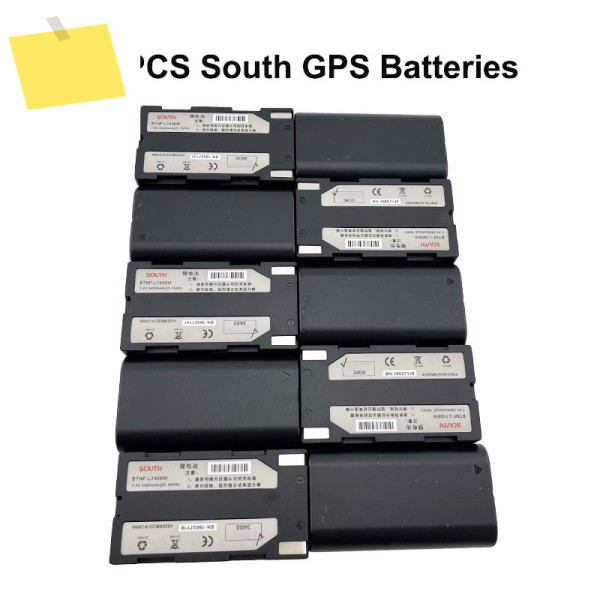 남부 9600 S82 시리즈 GPS 측량 장비용 10PCS RTK 7.4V 3400mAh BTNF-L7408W 배터리 제품 이미지