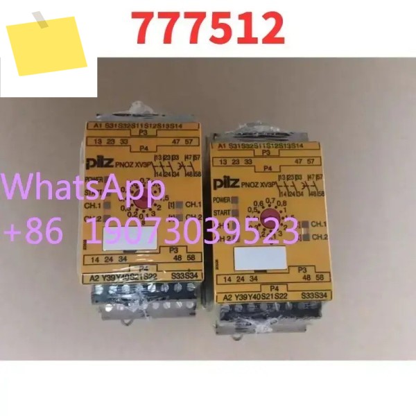 아주 신품 777512 안전 릴레이 PNOZ XV3P 324VDC 제품 이미지
