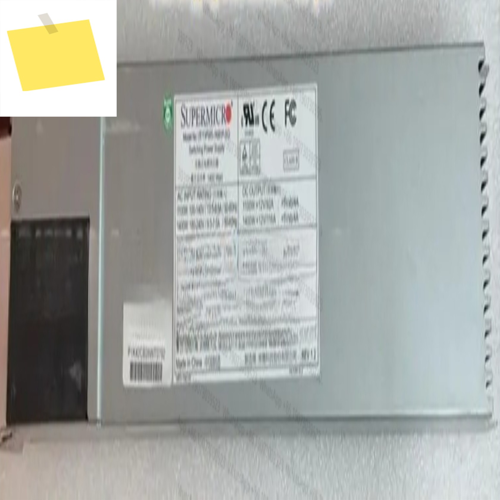 PWS-1K41P-SQ 서버 GPU 타워 워크스테이션 1400W 중복 제품 이미지