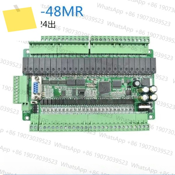 PLC 컨트롤러 24 입력 출력 FX3U-48MR 고속 카운팅, 아날로그 포함 제품 이미지